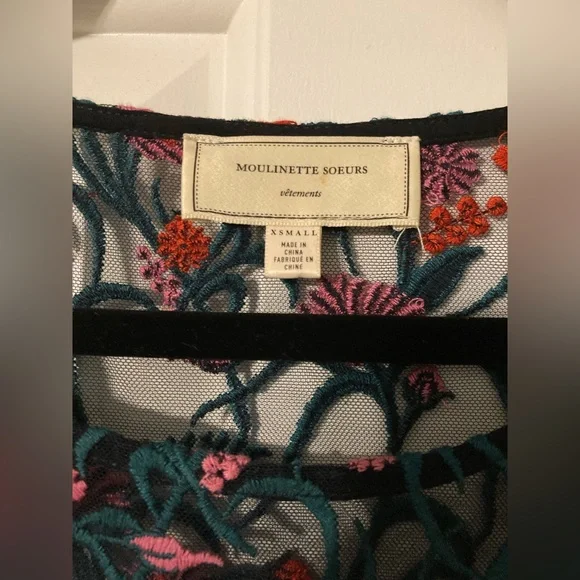 Anthropologie NWOT lace tunic - Picture 5 of 7